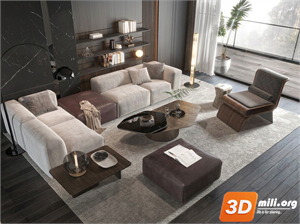 Sofa Minotti Skp Files 